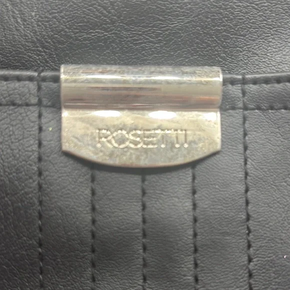 Black Leather Crossbody Bag - Picture 2 of 10